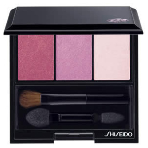 хороша модель Тіні компактні для повік Shiseido Luminizing Satin Eye Color Trio PK403 3-колірні рожево-фіолетові 3 г (729238105232)