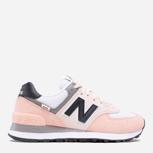 Кроссовки New Balance 574 WL574SK2 36 (6.5) 23.5 см Серо-розовые (195173223810)