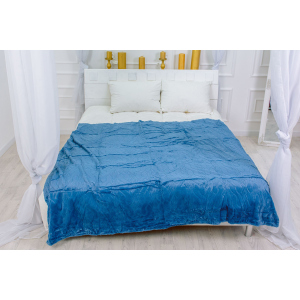 Плед MirSon №1002 Damask Blue 200x230 (2200002981651) в Житомирі