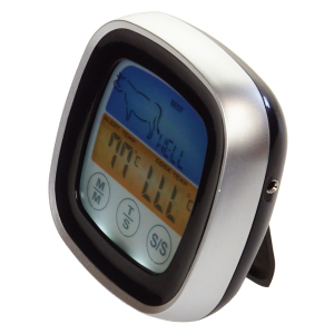 Електронний термометр для м'яса Supretto з РК-дисплеєм Срібло (5982-0001) в Житомирі