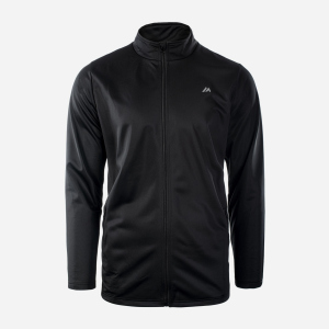 Спортивна кофта Martes Essentials Raylon-Black L Чорна (5902786258192) ТОП в Житомирі