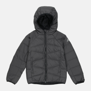 Пуховик дитячий Adidas Yk Frosty Jkt GG3726 146-152 см Black (4062062389338) краща модель в Житомирі