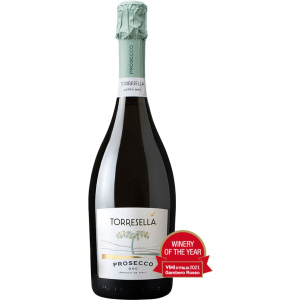 Ігристе вино Torresella Prosecco Extra-Dry DOC біле екстра сухе 0.75 л 11% (8007155000758) ТОП в Житомирі