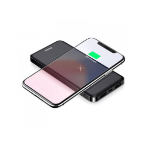 Power bank портативное зарядное устройство Baseus M36 Wireless Charger  Black (PPALL-M3601) лучшая модель в Житомире