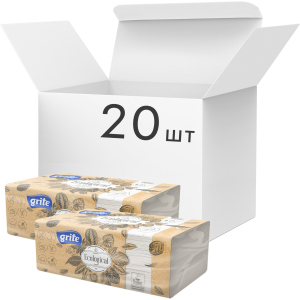 Упаковка бумажных полотенец Grite Ecological FT двухслойных 20 пачек по 150 листов (4770023350210) в Житомире
