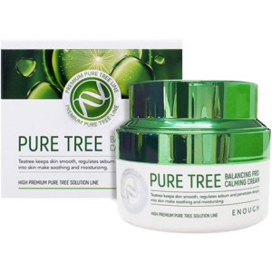 Крем для лица Enough Чайное Дерево Pure Tree Balancing Pro Calming Cream 50 мл (8809438484978) надежный