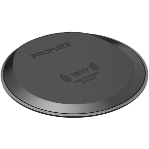 Бездротовий зарядний пристрій Promate AuraPad-15W Grey (aurapad-15w.grey)