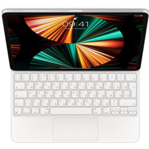 Обкладинка-клавіатура Apple Magic Keyboard для iPad Pro 12.9 2021 White (MJQL3RS/A) краща модель в Житомирі