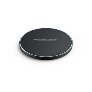 Беспроводное зарядное устройство Allocacoc WirelessCharger Aluminum, BLACK (11023BK/WLCGAL)