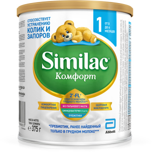 Сухая молочная смесь Similac Комфорт 1 375 г (8427030006833) лучшая модель в Житомире