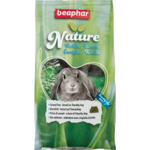 Беззерновой корм для кроликов Beaphar Nature Rabbit с тимофеевкой 1.25 кг (8711231101696) лучшая модель в Житомире