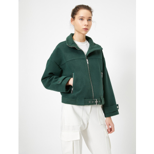 Куртка Koton 0YAL58096IW-989 34 Dark Green (8682263524947) лучшая модель в Житомире