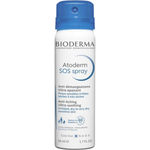 Спрей Atoderm SOS Spray Анти-свербіж Ультразаспокійливий 50 мл (3401528546402) краща модель в Житомирі