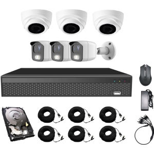 Комплект відеоспостереження CoVi Security AHD-33WD 5MP MasterKit + HDD1000 (0026641)