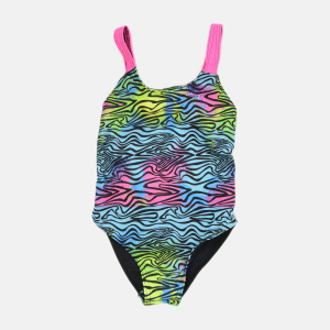 Купальник Coccodrillo Swimming Costume WC1376410SWI-022 128 см Разноцветный (5904705542191) лучшая модель в Житомире