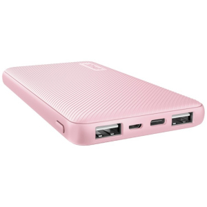 Портативное зарядное устройство Trust Primo 10000 mAh Pink ТОП в Житомире