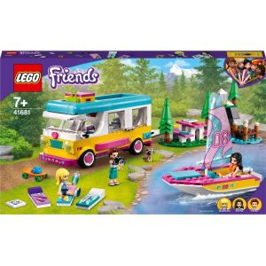 Конструктор LEGO Friends Лісовий будинок на колесах та вітрильний човен 487 деталей (41681) краща модель в Житомирі