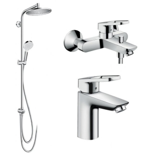 Набір змішувачів HANSGROHE Logis Loop 1272019 (71151000+71244000+27270000) ТОП в Житомирі