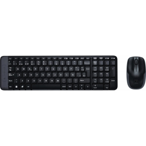 Комплект (клавиатура, мышь) Logitech MK220 Wireless Desktop (920-003169) ТОП в Житомире