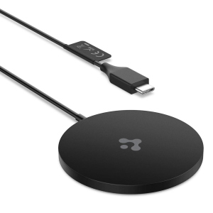 Бездротовий зарядний пристрій Spigen ArcField PF2009 MagSafe Wireless Charger 7.5W Black в Житомирі