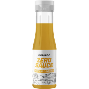 Заменитель питания BioTech Zero Sauce 350 мл Горчица (5999076233137) в Житомире