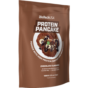 Заменитель питания BioTech Protein Pancake 1000 г Шоколад (5999076236206) лучшая модель в Житомире