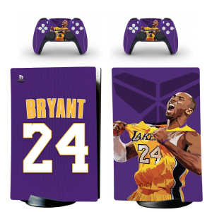 Виниловые наклейки на PS5 Digital Edition и геймпад DualSense Kobe Bryant Sony PlayStation 5 игровая консоль Skin (PV5017) надежный