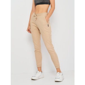 Спортивні штани Outhorn HOL21-SPDD613-83S S Beige (5903609493967) краща модель в Житомирі