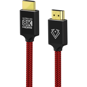 Кабель Vertux VertuLink-150 HDMI 2.1 UltraHD-8K HDR eARC 1.5 м Bloodyred (vertulink-150.bloodyred) ТОП в Житомирі