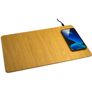 Бездротовий зарядний пристрій Ailink Mouse Pad 2 QI Fast Charge Золотисте (AI-MouseP2gl)