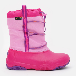 Чоботи Crocs Kids Swiftwater Waterproof Boot K 204657-6LA-J1 32-33 Рожеві (887350958683) надійний