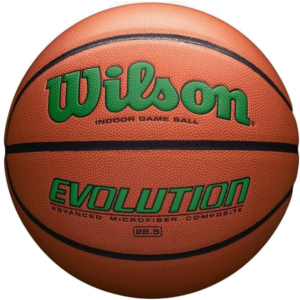 М'яч баскетбольний Wilson Evolution 295 game ball gr size7 (WTB0595XB0701) в Житомирі