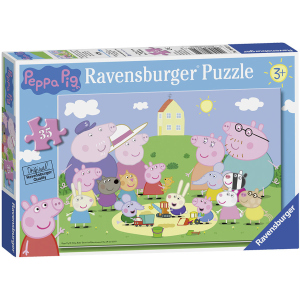 Пазл Ravensburger Свинка Пеппа на прогулке 35 элементов (4005556086320) рейтинг