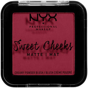 Рум'яна NYX Professional Makeup Sweet Cheeks Creamy Powder Blush Matte з матовим фінішом 07 Risky Bs 5 г (800897192273) в Житомирі