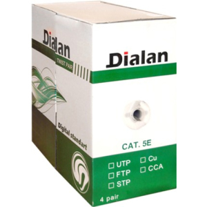 Кабель Dialan КПВЭ 4х2х0.50 мм² (FTP-cat.5E) 305 м (10554) в Житомире