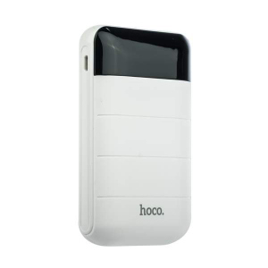 Портативна універсальна батарея Power Bank HOCO Domon B29 10000Ah White в Житомирі