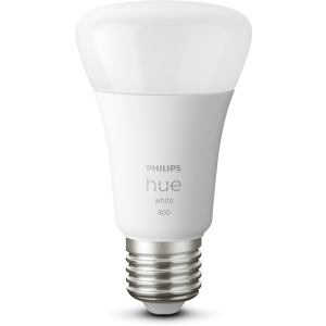 Розумна лампа Philips Hue Single Bulb E27, 9W(60Вт), 2700K, White, Bluetooth, димована (929001821618) в Житомирі