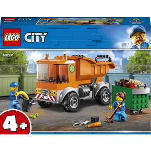 Конструктор LEGO City Сміттєвоз 90 деталей (60220) рейтинг