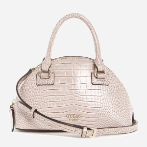 Сумка женская Guess Shilan Croc Mini 616 Пудровая (H2000029597572) лучшая модель в Житомире