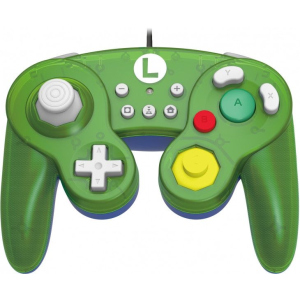 хорошая модель Геймпад Hori Battle Pad for Nintendo Switch Luigi Edition