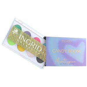 Палетка теней Ingrid Cosmetics Candy Boom Mint Spice 8 цветов 9.5 г (5902026662574) лучшая модель в Житомире