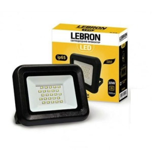 LED прожектор Lebron LF, 30W, LED, 2400Lm, 6200К (4748) ТОП в Житомирі