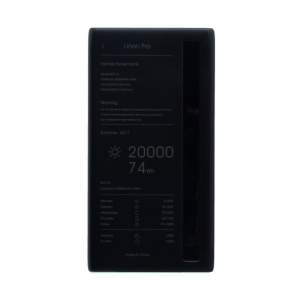 Зовнішній акумулятор (Power Bank) Remax RPP-73 Linon Pro 20000 mAh (Чорний) краща модель в Житомирі