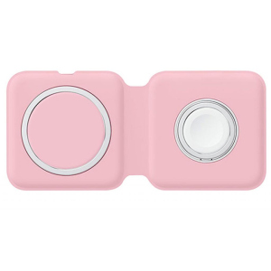 Зарядний пристрій Colorway MagSafe Duo Charger 15W для iPhone (Pink) (CW-CHW32Q-PK) ТОП в Житомирі