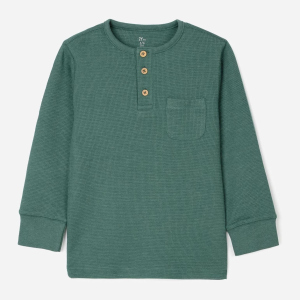 Джемпер Zippy Henley Ls Sand Mel 3103307902 110 см Green (5602156892680) лучшая модель в Житомире