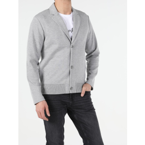 Кардиган Colin's CL1052961MGA L Grey Melange (8682240667841) краща модель в Житомирі