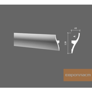 Карниз Европласт 1.50.229 (120x48)мм в Житомире