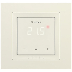 Терморегулятор для теплого пола Terneo s unic (слоновая кость) лучшая модель в Житомире