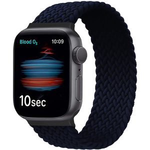 Ремешок Promate Fusion-40M для Apple Watch 38-40 мм 1/2/3/4/5/6/SE Charcoal (fusion-40m.charcoal) ТОП в Житомире