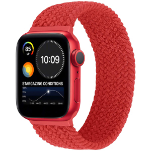 Ремешок Promate Fusion-40M для Apple Watch 38-40 мм 1/2/3/4/5/6/SE Red (fusion-40m.red) в Житомире